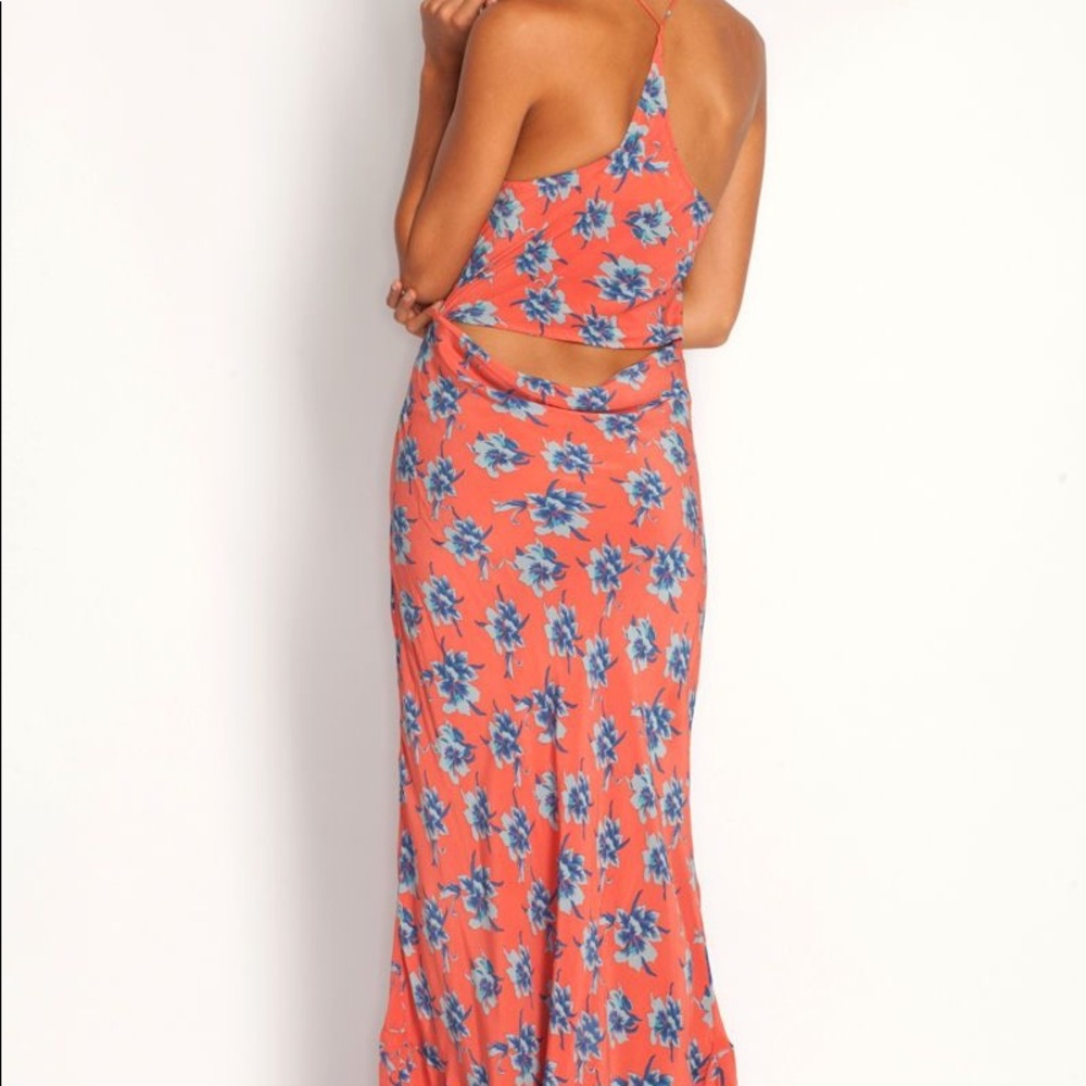 Acacia Maliko Dress. Silk. Vintage aloha. Petite